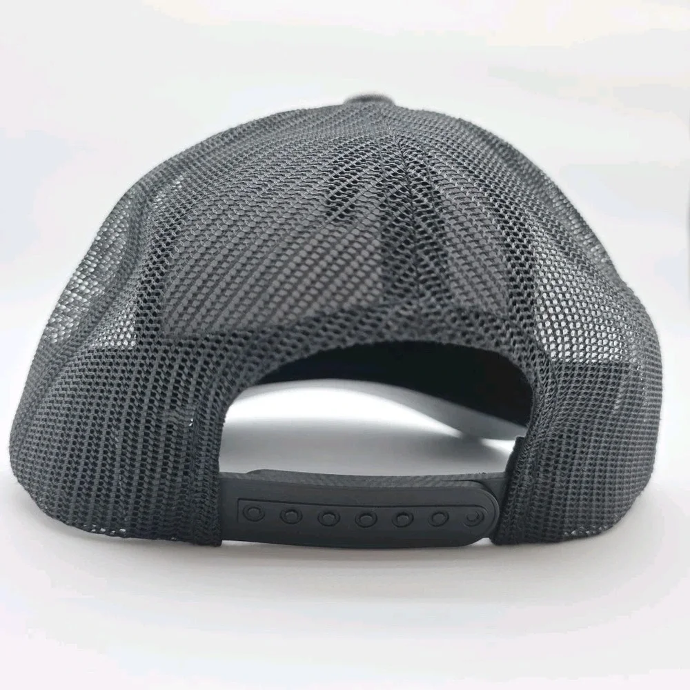 Tito's Handmade Vodka Snap Back Cap Grey & Black With White Logo Patch